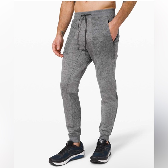 Lululemon Textured Tech Jogger Pants Sz L - Picture 1 of 10